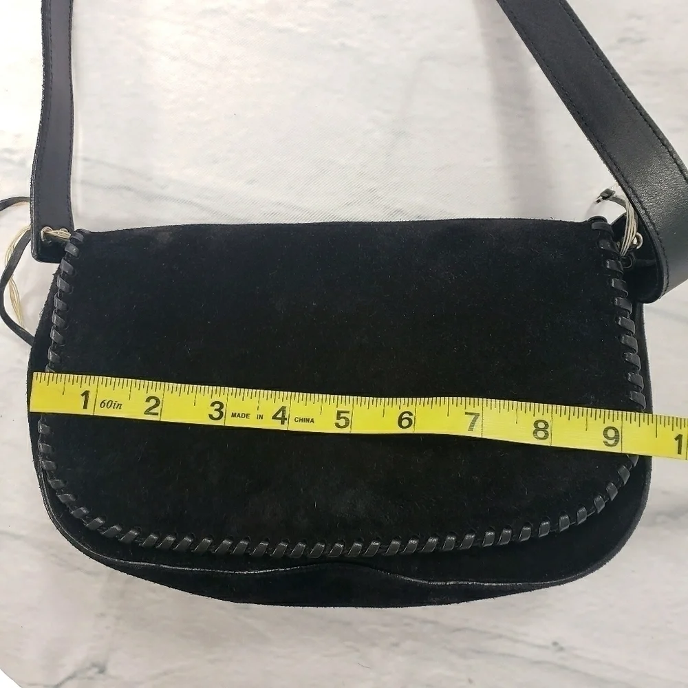 Salvatore Ferragamo AF-21 3897 Suede Bag Hobo EUC